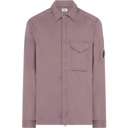 CP COMPANY Men's Chrome-R Overshirt - Purple Dove 735 облекла,на,разпродажба,мъжки,якета,cp,company,men's,chrome,r,overshirt,purple,dove,735