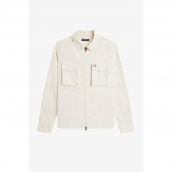 Fred Perry Mens Overshirt - Ecru 560 мъжки,якета,fred,perry,men,s,overshirt,ecru,560