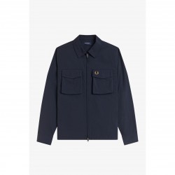 Fred Perry Mens Overshirt - Navy 608 мъжки,якета,fred,perry,men,s,overshirt,navy,608