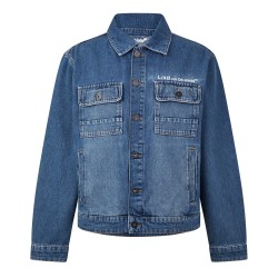 L AB Off White L/AB Off Diag Dnm Jk Sn71 - Steel Indigo l,ab,off,white,l,ab,off,diag,dnm,jk,sn71,steel,indigo