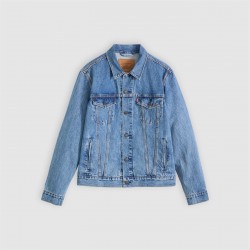 Яке Levis Men's Trucker Cotton Long Sleeve Denim Jacket - Washed Away яке,мъжки,якета,levis,men's,trucker,cotton,long,sleeve,denim,jacket,washed,away