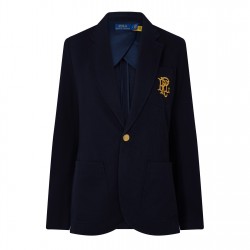сако,дамски,якета,и,палта,polo,ralph,lauren,double,knit,jacquard,blazer,park,av.,navy
