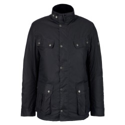 Яке Barbour International Mens Duke Water Resistant Windproof Cotton Long Sleeve Wax Jacket - Navy NY91 яке,мъжки,якета,barbour,international,men,s,duke,water,resistant,windproof,cotton,long,sleeve,wax,jacket,navy,ny91