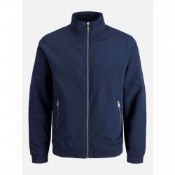 Мъжко яке Jack and Jones Rush Harrington Bomber Jacket Mens - Navy Blazer мъжко,яке,мъжки,якета,мъжки,якета,и,палта,размер+,jack,and,jones,rush,harrington,bomber,jacket,mens,navy,blazer