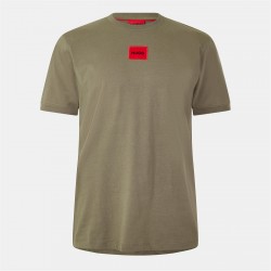 тениска,облекла,на,разпродажба,мъжки,тениски,hugo,mens,regular,fit,diragolino,t,shirt,med,grey,032