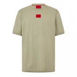 тениска,облекла,на,разпродажба,мъжки,тениски,hugo,mens,hugo,diragolino,contemporary,t,shirt,with,logo,detail,light,green,337