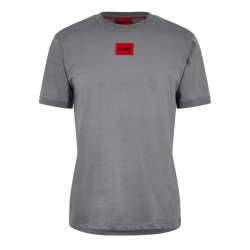 тениска,мъжки,тениски,hugo,diragolino,t,shirt,grey,034
