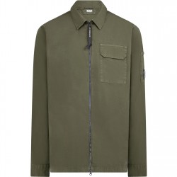 облекла,на,разпродажба,мъжки,якета,cp,company,mens,gabardine,lens,overshirt,ivy,green
