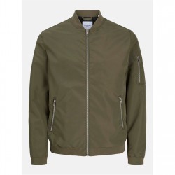 яке,мъжки,якета,мъжки,якета,и,палта,размер+,jack,and,jones,men's,rush,water,resistant,long,sleeve,bomber,jacket,dusty,olive