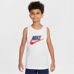 тениска,разпродажба,nike,детски,потници,детски,облекла,nike,nsw,tank,tee,jn53,white,red
