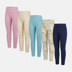 клин,детски,3/4,панталони,детски,облекла,miso,miso,5pk,leggings,jn62,navy,floral