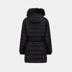 Дамско яке Firetrap Womens Waterproof Long Sleeve Mid-Length Puffer Jacket - Black дамско,яке,дамски,жилетки,firetrap,womens,waterproof,long,sleeve,mid,length,puffer,jacket,black