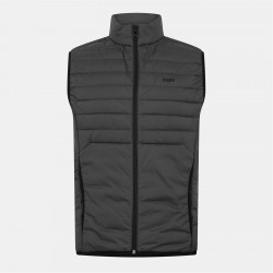 елек,облекла,на,разпродажба,мъжки,якета,boss,men's,quilted,gilet,dark,grey