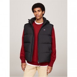 потник,мъжки,якета,tommy,jeans,tommy,jeans,tjm,essential,down,vest,ext,black