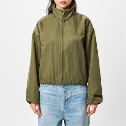Яке FEAR OF GOD ESSENTIALS Women's Long Sleeve Softshell Jacket - Military яке,дамски,якета,и,палта,fear,of,god,essentials,women's,long,sleeve,softshell,jacket,military