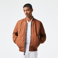 яке,облекла,на,разпродажба,мъжки,якета,lacoste,water,repellent,padded,bomber,jacket,abysm,pecan