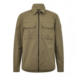 риза,с,дълъг,ръкав,облекла,на,разпродажба,мъжки,якета,belstaff,men's,stride,zip,collar,long,sleeve,overshirt,fatigue,green
