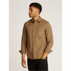 мъжки,якета,tommy,jeans,tjm,reg,washed,twill,shirt,vintage,camel