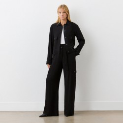 Finery Womens Alexa Relaxed Overshirt - BLACK дамски,якета,и,палта,finery,women,s,alexa,relaxed,overshirt,black