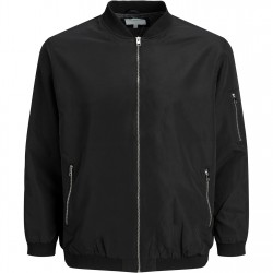яке,мъжки,якета,мъжки,облекла,размер,jack,and,jones,men's,rush,plus,size,long,sleeve,bomber,jacket,black