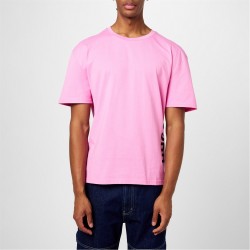 тениска,мъжки,пижами,hugo,men's,relaxed,short,sleeve,pyjama,t,shirt,medium,pink,661