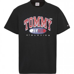 тениска,мъжки,тениски,tommy,jeans,essential,t,shirt,black,bds