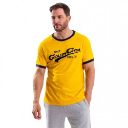 тениска,с,къс,ръкав,мъжко,фитнес,облекло,golds,gym,crew,nk,tee,sn00,gold