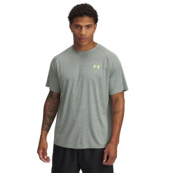 Мъжка тениска Under Armour Tech™ 2.0 Short Sleeve T-Shirt Mens - Silica Green мъжка,тениска,мъжко,фитнес,облекло,under,armour,tech,2,0,short,sleeve,t,shirt,mens,silica,green