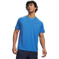 Мъжка тениска Under Armour Tech™ 2.0 Short Sleeve T-Shirt Mens - Blue / Black мъжка,тениска,мъжки,потници,мъжки,тениски,мъжки,блузи,с,яка,мъжко,фитнес,облекло,лека,атлетика,under,armour,tech,2,0,short,sleeve,t,shirt,mens,blue,black