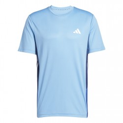 тениска,разпродажба,adidas,лека,атлетика,мъжко,фитнес,облекло,всички,фитнес,облекла,adidas,train,essentials,colourblock,t,shirt,adults,smi,blu,burst