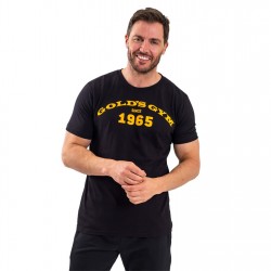 тениска,с,къс,ръкав,мъжко,фитнес,облекло,golds,gym,crew,nk,tee,sn00,black,gold