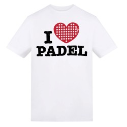AWD Adults Printed Padel Tee - I Heart Padel мъжки,горнища,размер+,падел,тенис,awd,adults,printed,padel,tee,i,heart,padel