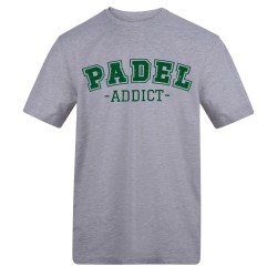 AWD Adults Printed Padel Tee - Padel Addict мъжки,горнища,размер+,падел,тенис,awd,adults,printed,padel,tee,padel,addict