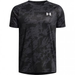 Юношеска тениска Under Armour Tech™ 2.0 Short Sleeve T-Shirt Juniors - Black Camo юношеска,тениска,горнища,за,физическо,разпродажба,under,armour,час,по,физическо,детски,3/4,панталони,детски,тениски,лека,атлетика,всички,фитнес,облекла,und