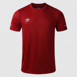 тениска,мъжки,тениски,облекла,с,футболна,тема,футболни,горнища,umbro,training,t,shirt,adults,red