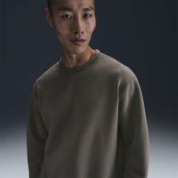 блуза,облекла,на,разпродажба,мъжки,ежедневни,облекла,мъжки,горнища,с,качулка,nike,24.7,impossiblysoft,crew,sweatshirt,cave,stone