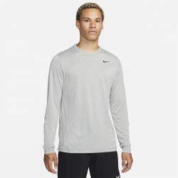 мъжка,тениска,разпродажба,nike,мъжко,фитнес,облекло,всички,фитнес,облекла,nike,legend,long,sleeve,t,shirt,mens,grey,silver