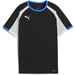 Детска тениска Puma Individualligajersey Jr T-Shirt Unisex Kids - Blk-Wht-UltrBlu детска,тениска,детски,тениски,футбол,футболни,горнища,puma,individualligajersey,jr,t,shirt,unisex,kids,blk,wht,ultrblu
