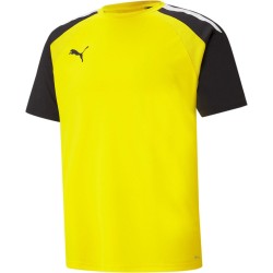 Мъжка тениска Puma Teampacer Jersey T-Shirt Mens - Yel/Black/Wht мъжка,тениска,мъжки,блузи,с,яка,мъжки,тениски,мъжки,потници,футболни,горнища,puma,teampacer,jersey,t,shirt,mens,yel,black,wht