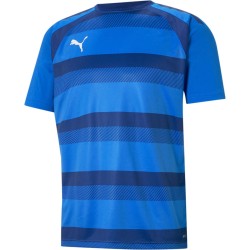 Мъжка тениска Puma Teamvision Jersey T-Shirt Mens - Blue/Limo/White мъжка,тениска,мъжки,тениски,мъжки,блузи,с,яка,мъжки,потници,футбол,футболни,горнища,puma,teamvision,jersey,t,shirt,mens,blue,limo,white