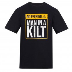 AWD Printed Novelty Scottish Football Fan Tee - Peeping национални,отбори,мъжки,горнища,размер+,футболни,горнища,awd,printed,novelty,scottish,football,fan,tee,peeping