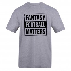 AWD Adults Printed Novelty Football Fan Tee - Fantasy Fball футболни,горнища,awd,adults,printed,novelty,football,fan,tee,fantasy,fball