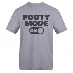 AWD Adults Printed Novelty Football Fan Tee - Footy Mode футболни,горнища,awd,adults,printed,novelty,football,fan,tee,footy,mode