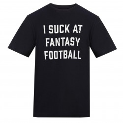 AWD Adults Printed Novelty Football Fan Tee - Fantasy Ftball футболни,горнища,awd,adults,printed,novelty,football,fan,tee,fantasy,ftball