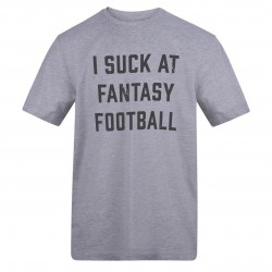 AWD Adults Printed Novelty Football Fan Tee - Fantasy Ftball футболни,горнища,awd,adults,printed,novelty,football,fan,tee,fantasy,ftball