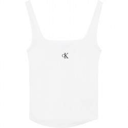 потник,calvin,klein,jeans,cropped,monogram,tank,top,whte