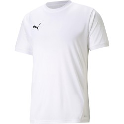 Фланелка Puma teamLIGA Jersey - White фланелка,мъжки,тениски,мъжки,блузи,с,яка,мъжки,потници,футбол,футболни,горнища,puma,teamliga,jersey,white