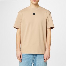 тениска,мъжки,тениски,hugo,men's,regular,fit,dalile,t,shirt,beige,267