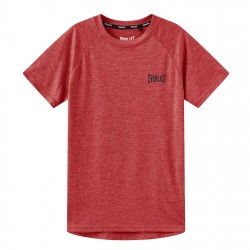 юношеска,тениска,детски,3/4,панталони,детски,тениски,лека,атлетика,всички,фитнес,облекла,everlast,flex,tee,junior,red,marl