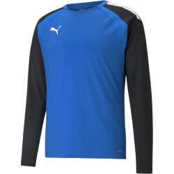 Мъжка тениска Puma Teamliga Training Sweat T-Shirt Mens - Elec Blue/Black мъжка,тениска,мъжки,тениски,мъжки,блузи,с,яка,мъжки,потници,футбол,футболни,горнища,puma,teamliga,training,sweat,t,shirt,mens,elec,blue,black